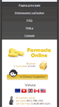 Mobile Screenshot of farmacie-senzaprescrizione.com